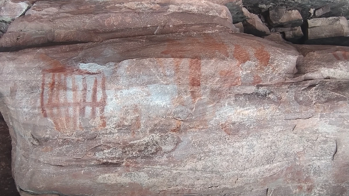 Serra das Paridas apresenta riqueza arqueológica, pinturas rupestres e registros da presença humana há mais de 8 mil anos por Donaldson Gomes/CORREIO