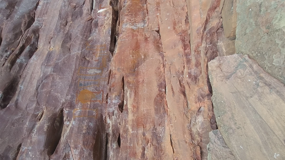 Serra das Paridas apresenta riqueza arqueológica, pinturas rupestres e registros da presença humana há mais de 8 mil anos por Donaldson Gomes/CORREIO