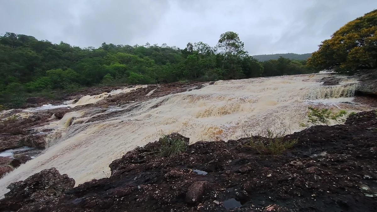 Caldeirões do Serrano no Parque Nacional da Muritiba, em Lençóis por Donaldson Gomes/CORREIO