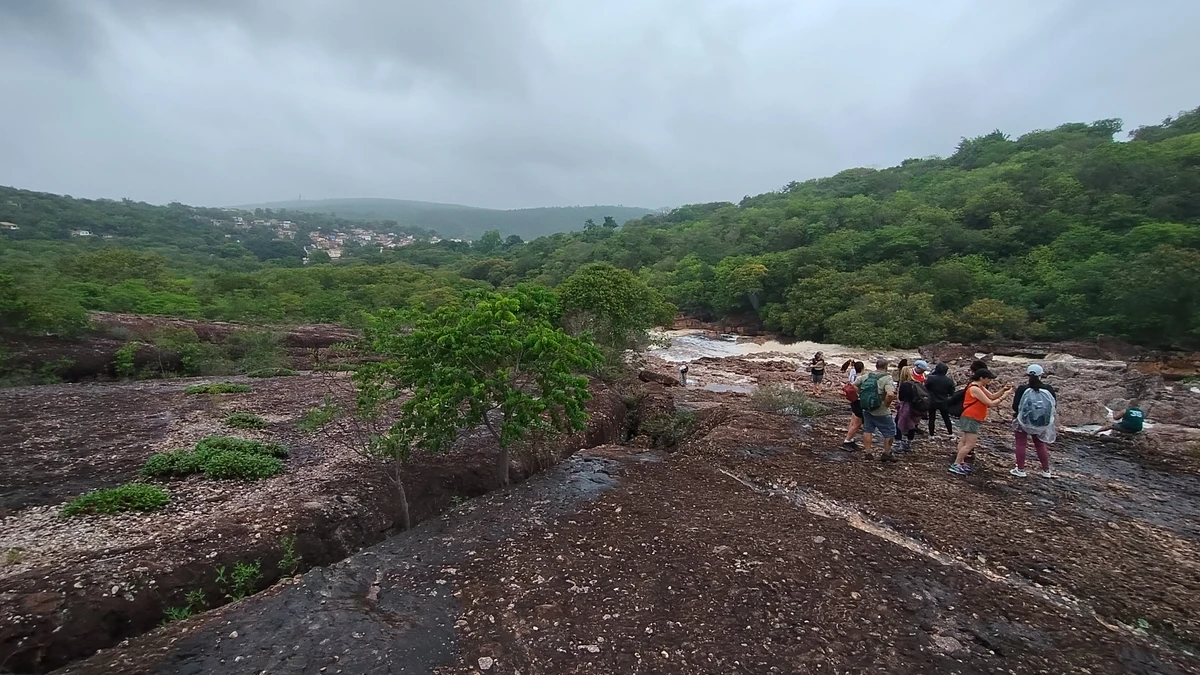 Caldeirões do Serrano no Parque Nacional da Muritiba, em Lençóis por Donaldson Gomes/CORREIO