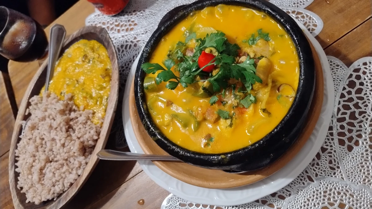 Moqueca premiada da chef Katiana Alves, do restaurante Sabor da Serra  por Donaldson Gomes/CORREIO