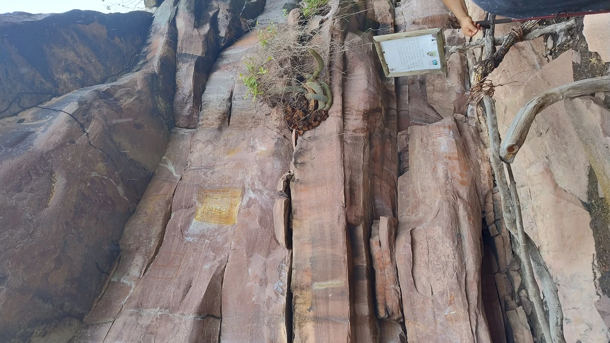 Serra das Paridas apresenta riqueza arqueológica, pinturas rupestres e registros da presença humana há mais de 8 mil anos por Donaldson Gomes/CORREIO