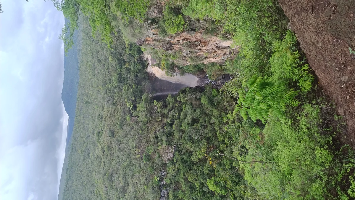 Mirante para a Cachoeira do Mosquito, que recebe este nome por conta dos pequenos diamantes que eram encontrados lá por Donaldson Gomes/CORREIO