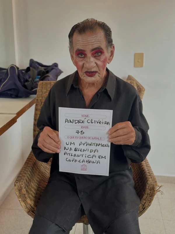 Lista de Natal do Retiro dos Artistas comove seguidores por Reprodução/Instagram