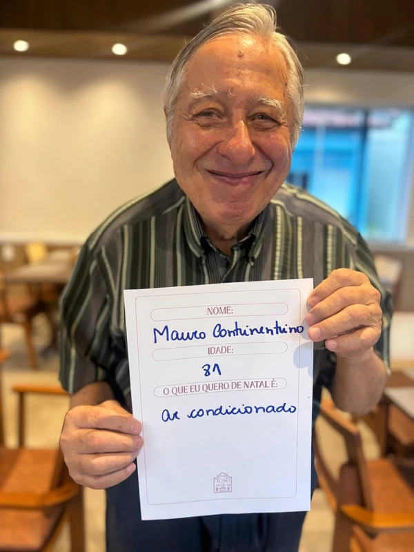 Lista de Natal do Retiro dos Artistas comove seguidores por Reprodução/Instagram