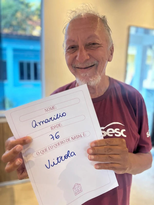 Lista de Natal do Retiro dos Artistas comove seguidores por Reprodução/Instagram