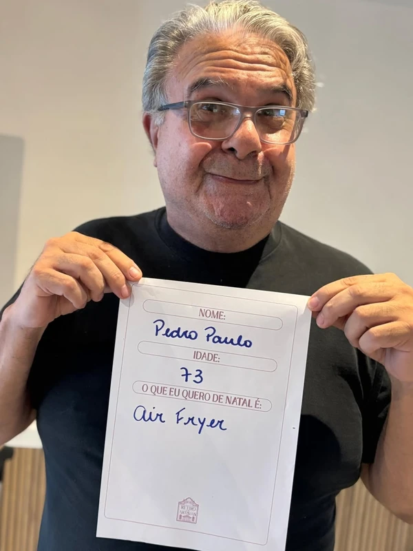 Lista de Natal do Retiro dos Artistas comove seguidores por Reprodução/Instagram