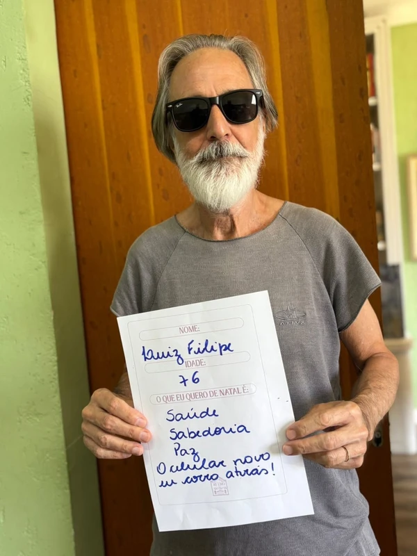 Lista de Natal do Retiro dos Artistas comove seguidores por Reprodução/Instagram