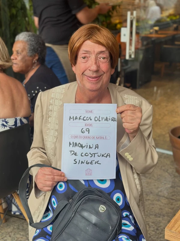 Lista de Natal do Retiro dos Artistas comove seguidores por Reprodução/Instagram