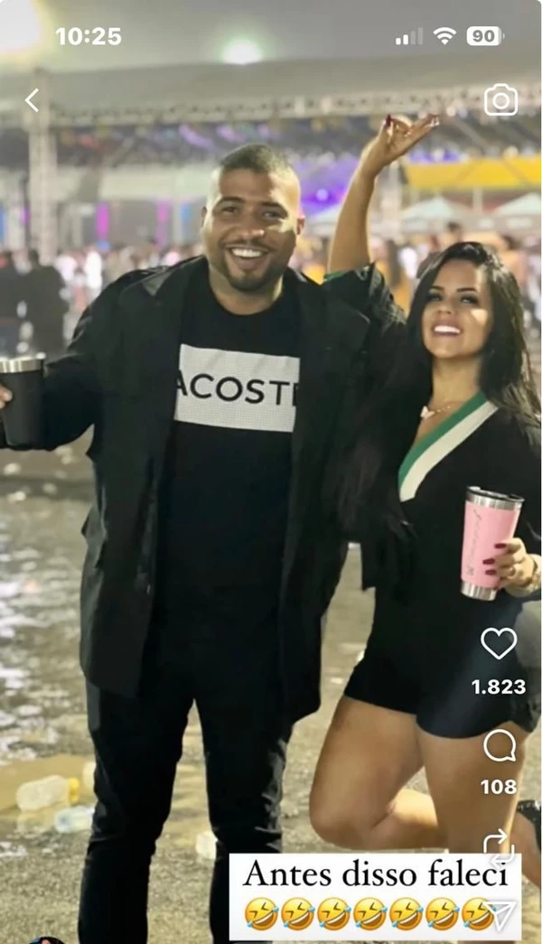 O casal 'DG Rifas' e 'Naroka' é assassinado a tiros num condomínio em Barra de Jacuípe por Acervo Pessoal