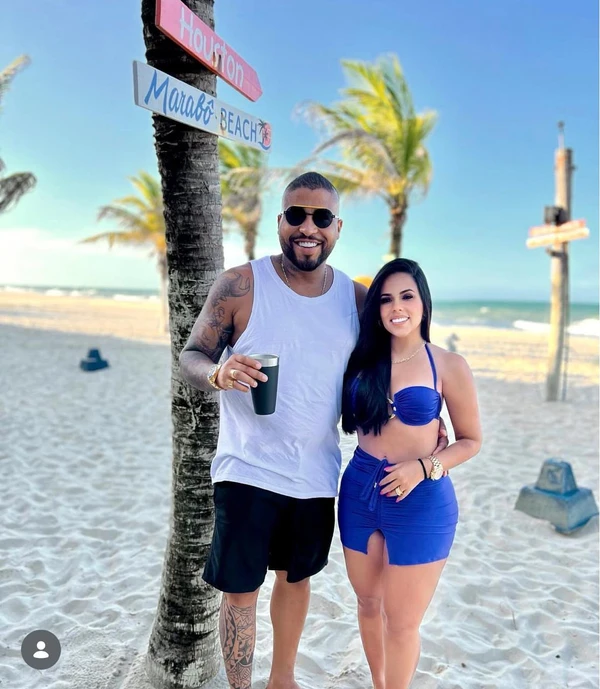 O casal 'DG Rifas' e 'Naroka' é assassinado a tiros num condomínio em Barra de Jacuípe por Acervo Pessoal