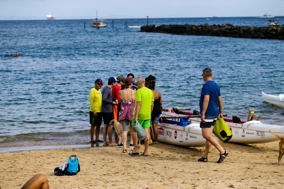 O esporte que transforma a Praia da Preguiça por Arisson Marinho