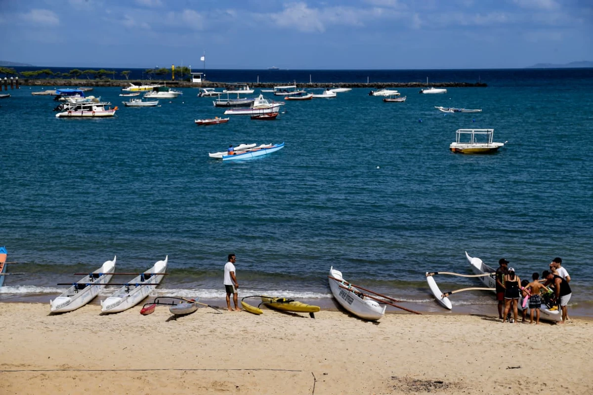 O esporte que transforma a Praia da Preguiça