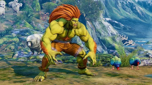 Personagem Blanka em 'Street Fighter por Divulgação  
