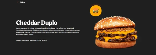 Conheça principais hambúrgueres do Burger King  por Burger King 