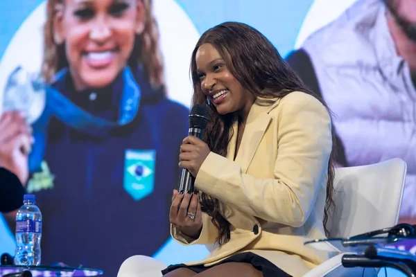 Rebeca Andrade  na Rio Innovation Week