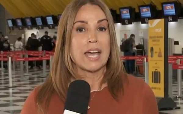 Repórter da Globo, Ananda Apple  por Reprodução/TV Globo 