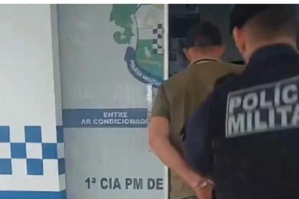 Rodrigo foi preso em flagrante por Reprodução