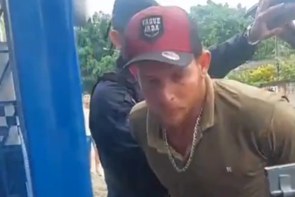 Rodrigo foi preso em flagrante por Reprodução