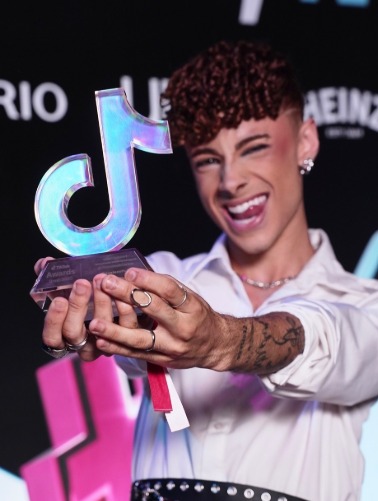 Vencedor do TikTok Awards 2025: Gustax (gustaxoficial)  por Reprodução/Redes Sociais  