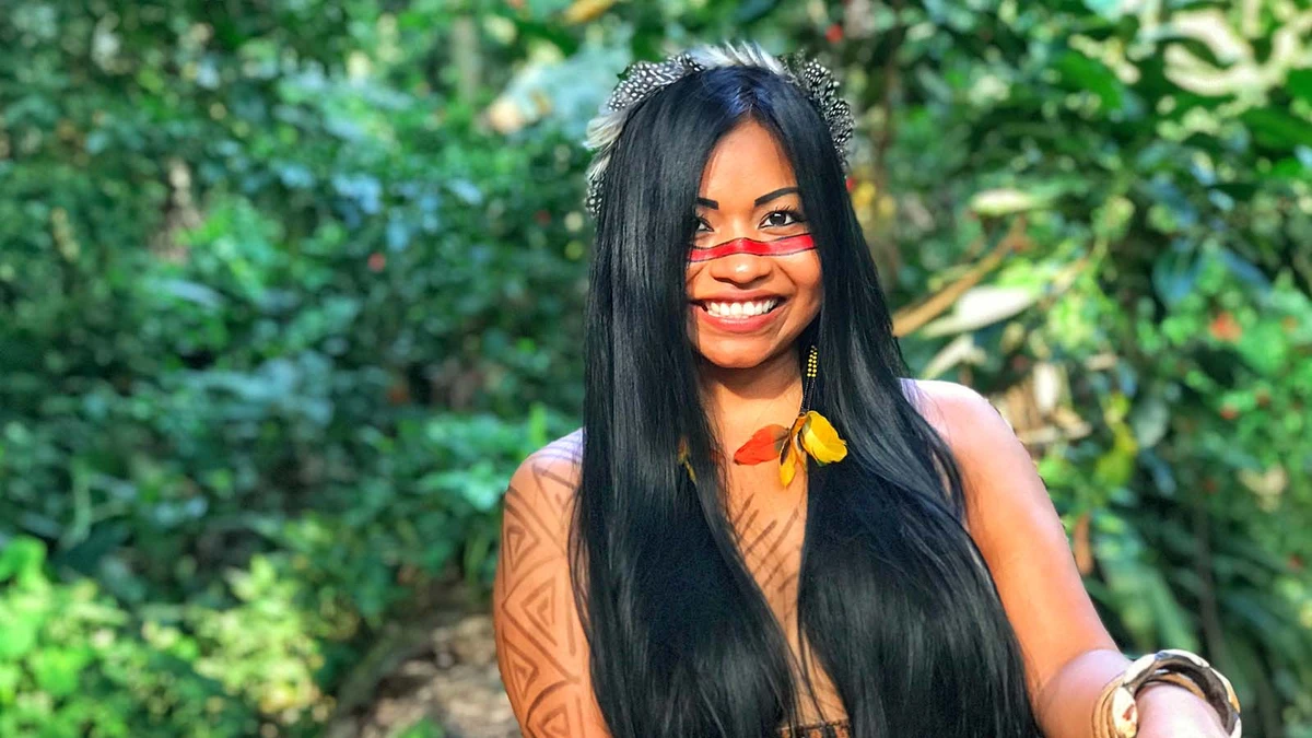 Vencedor do TikTok Awards 2025: We'e'ena Tikuna (weeenatikuna)  por Reprodução/Redes Sociais  