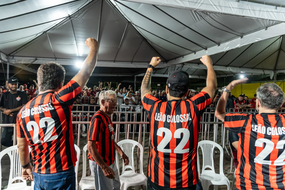 Fábio Mota foi reeleito presidente do Vitória até 2028 por Yuri Couto/EC Vitória