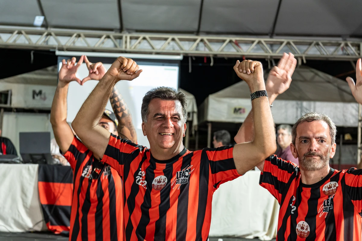 Fábio Mota foi reeleito presidente do Vitória até 2028 por Yuri Couto/EC Vitória