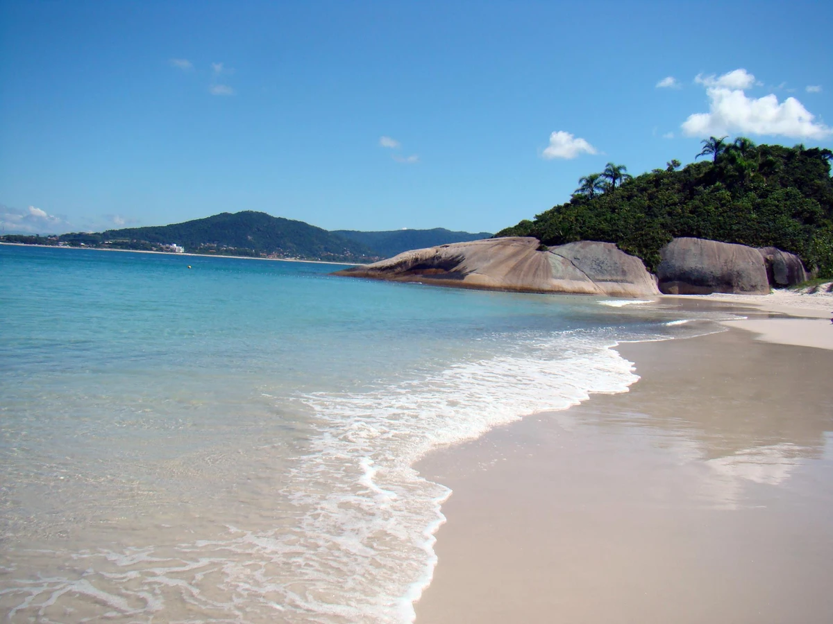  Praia do Campeche, em Florianópolis