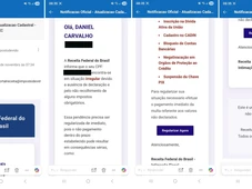 Imagem - Não caia: golpe usa dados de contribuintes para simular cobranças da Receita Federal