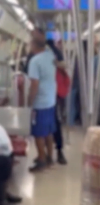 Confusão no metrô de Salvador por Reprodução