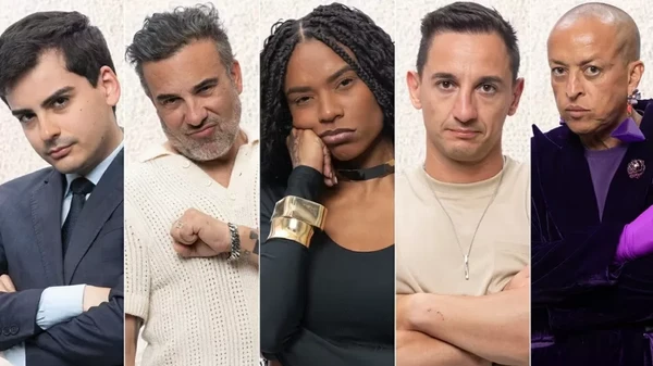 Dudu, Fabiano, Kathy, Mesquita e Walério disputam a permanência em A Fazenda 2025