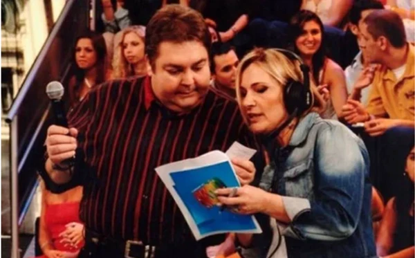 Faustão e Lucimara Parisi