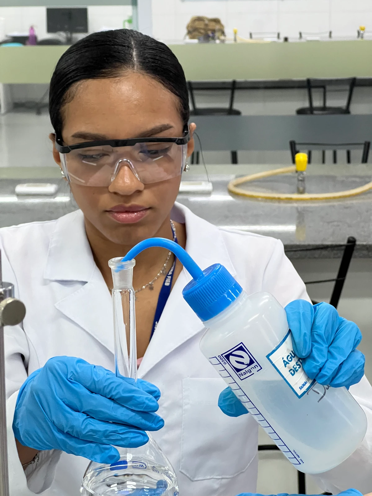 Laboratório de Biotecnologia do SENAI Bahia por divulgação