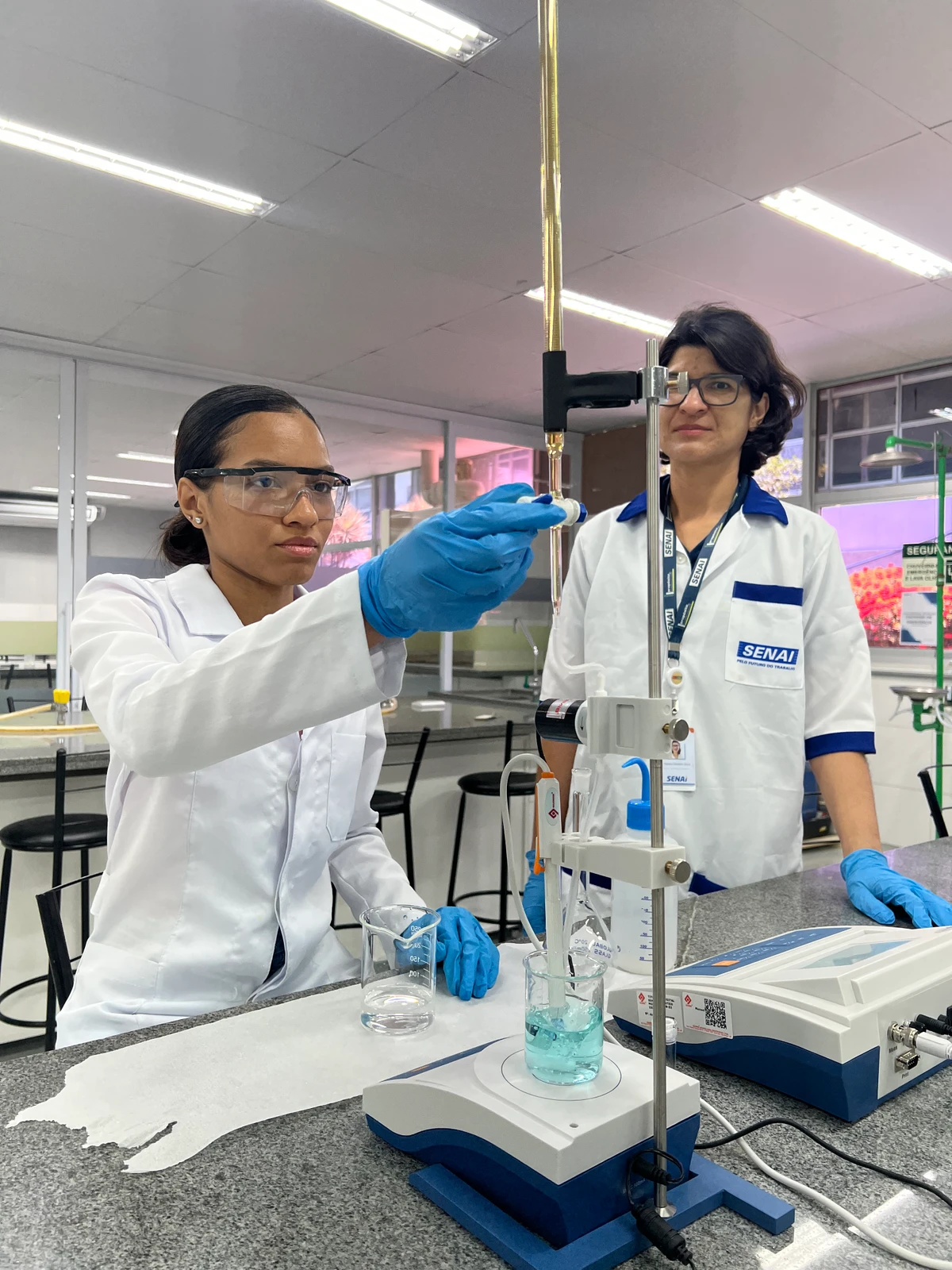 Laboratório de Biotecnologia do SENAI Bahia por divulgação