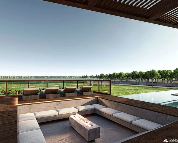 Novo projeto da mansão de João Gomes reflete a identidade sertaneja do cantor por Divulgação/@agamaarquitetura