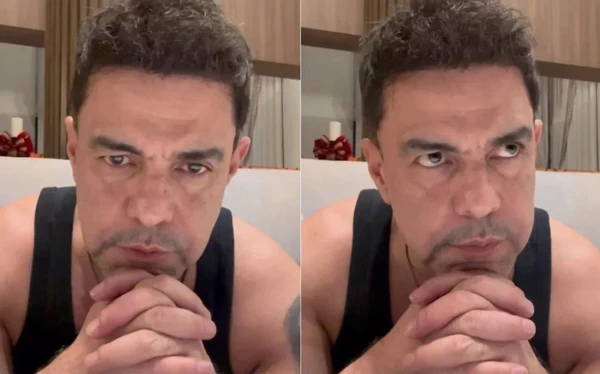 Zezé Di Camargo no vídeo 