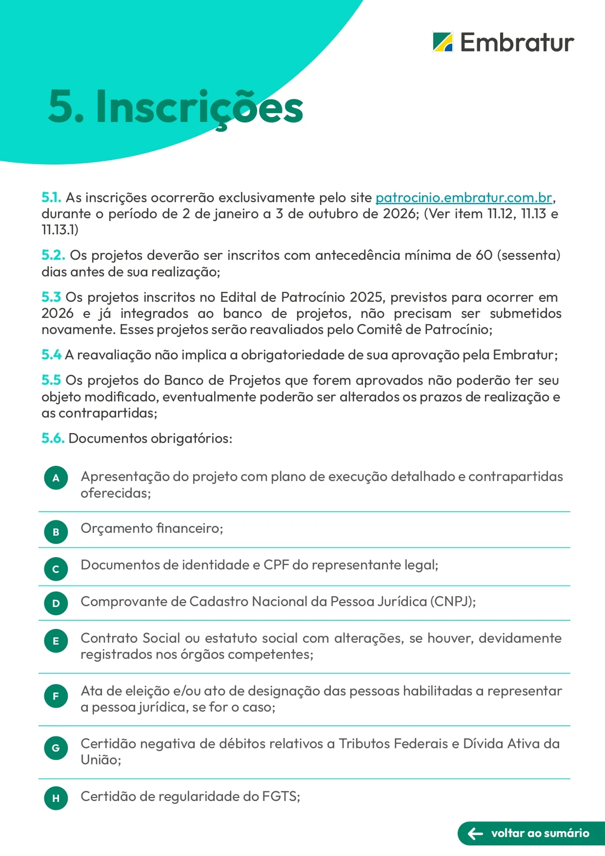 Edital de Seleção Pública de Patrocínio 2026 por Reprodução