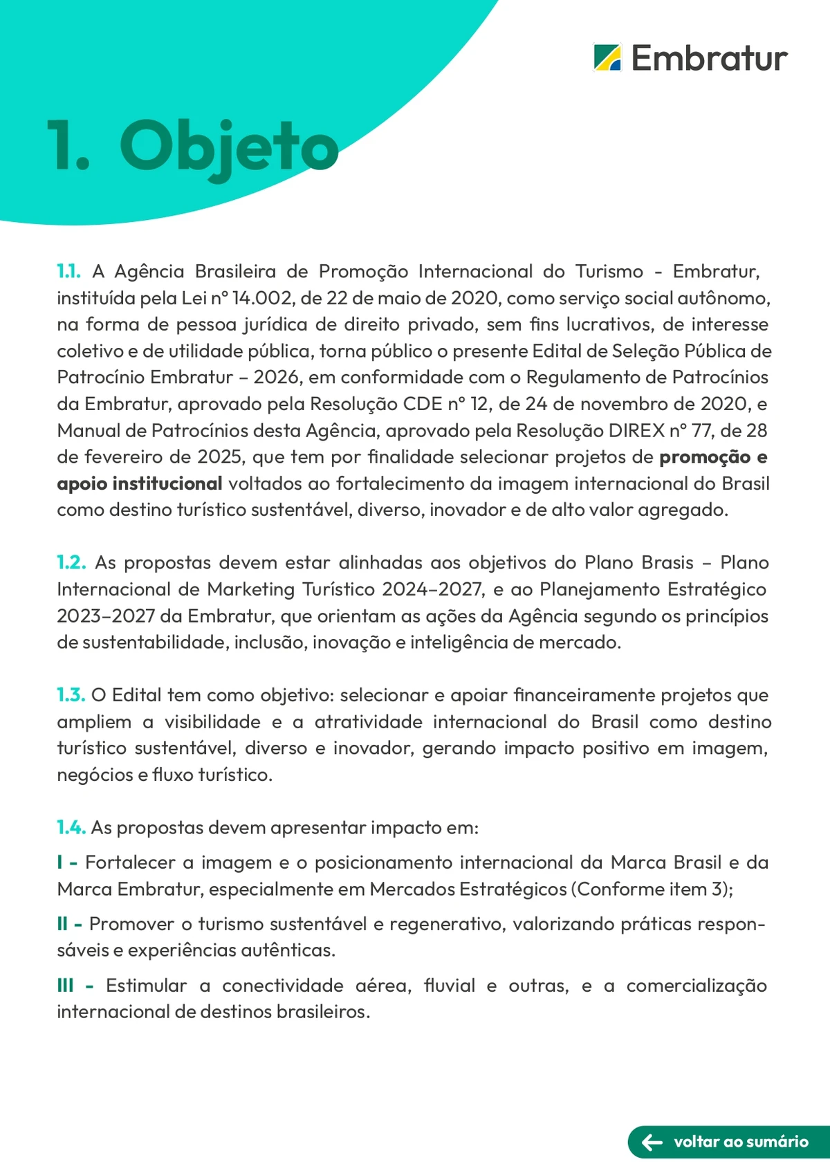 Edital de Seleção Pública de Patrocínio 2026 por Reprodução