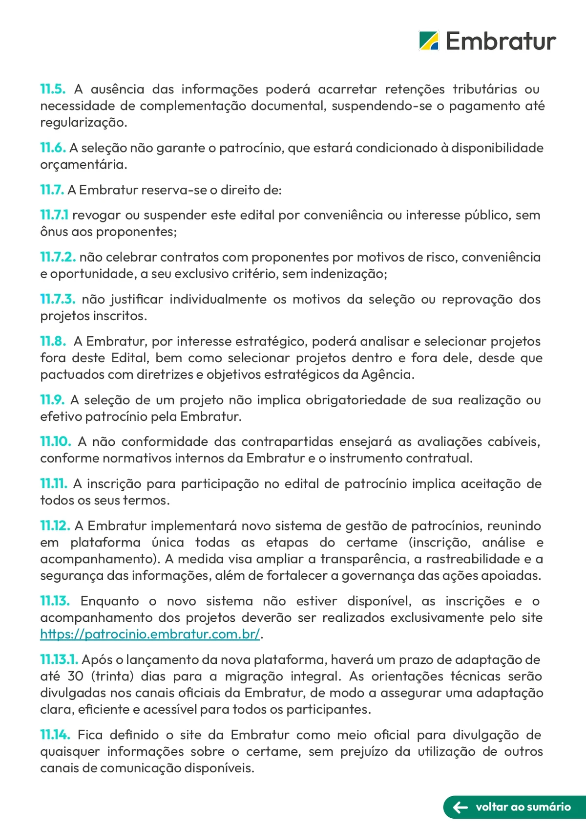 Edital de Seleção Pública de Patrocínio 2026 por Reprodução