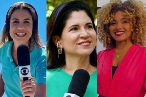 Giana Matiazzi, Adriana Oliveira e Joyce Guirra