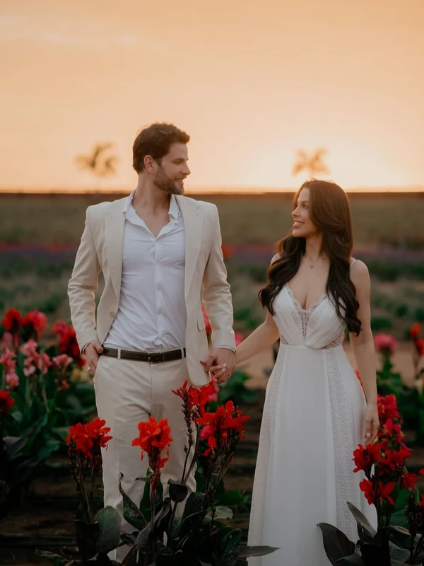 Gustavo Marsengo e Laís Caldas por Reprodução/Instagram