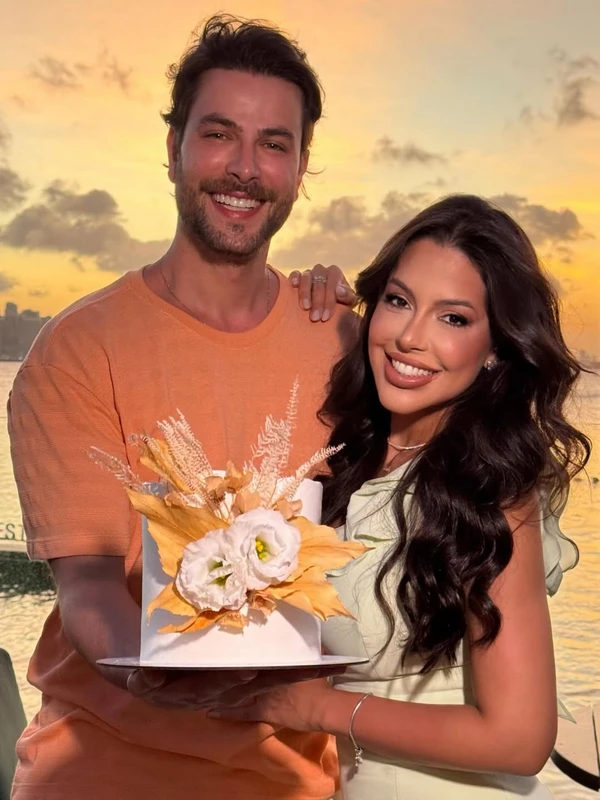 Gustavo Marsengo e Laís Caldas por Reprodução/Instagram