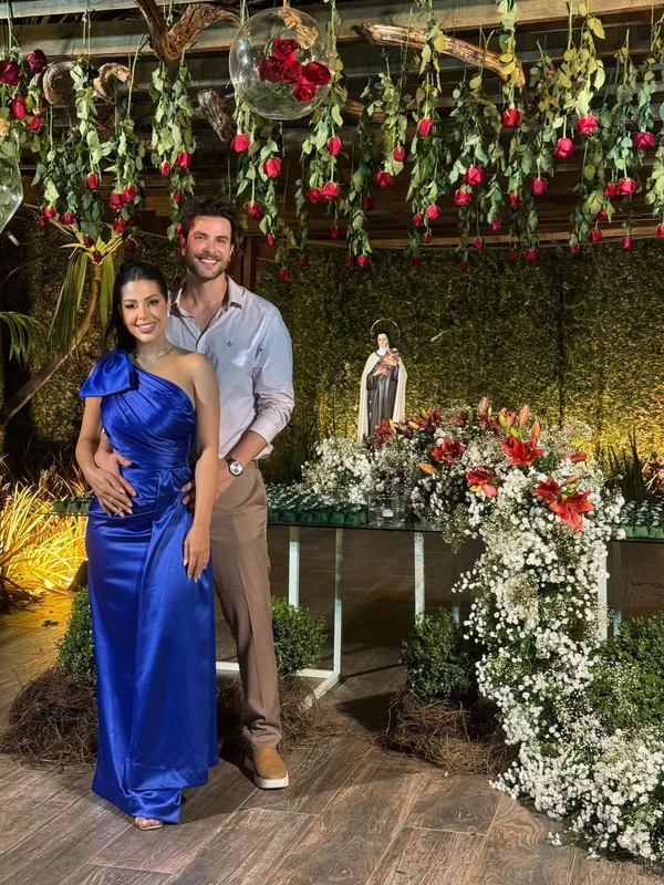 Gustavo Marsengo e Laís Caldas por Reprodução/Instagram