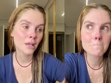 Imagem - Bárbara Evans chora ao revelar suspeita de doença do filho e relata exaustão mental