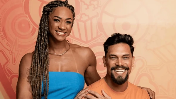 Aline Patriarca e Vinícius Nascimento por Divulgação 