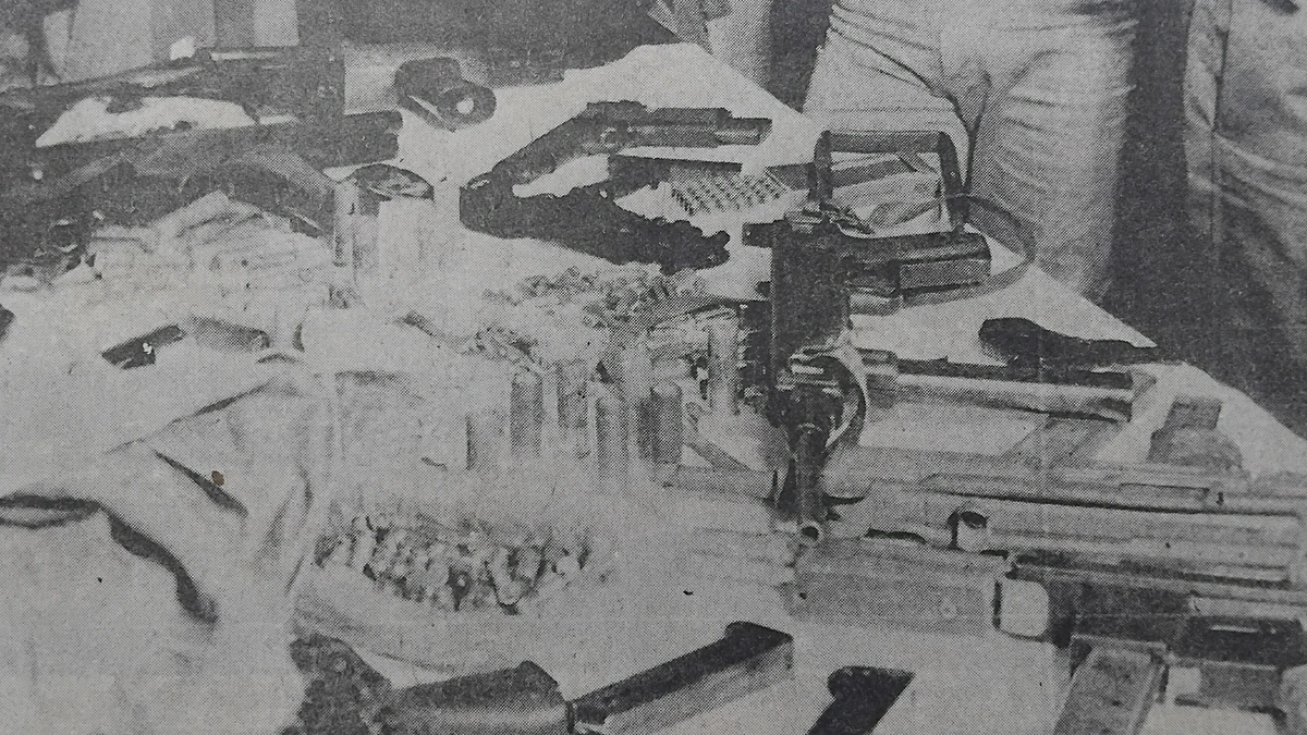 Arsenal do bando por Arquivo CORREIO