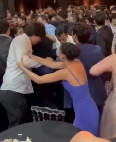 Pais causaram maior confusão em festa por Reprodução | Redes Sociais