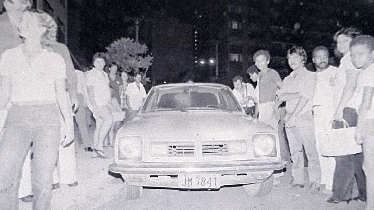 Chevette foi usado pelo bando por Hipólito Pereira/Arquivo CORREIO