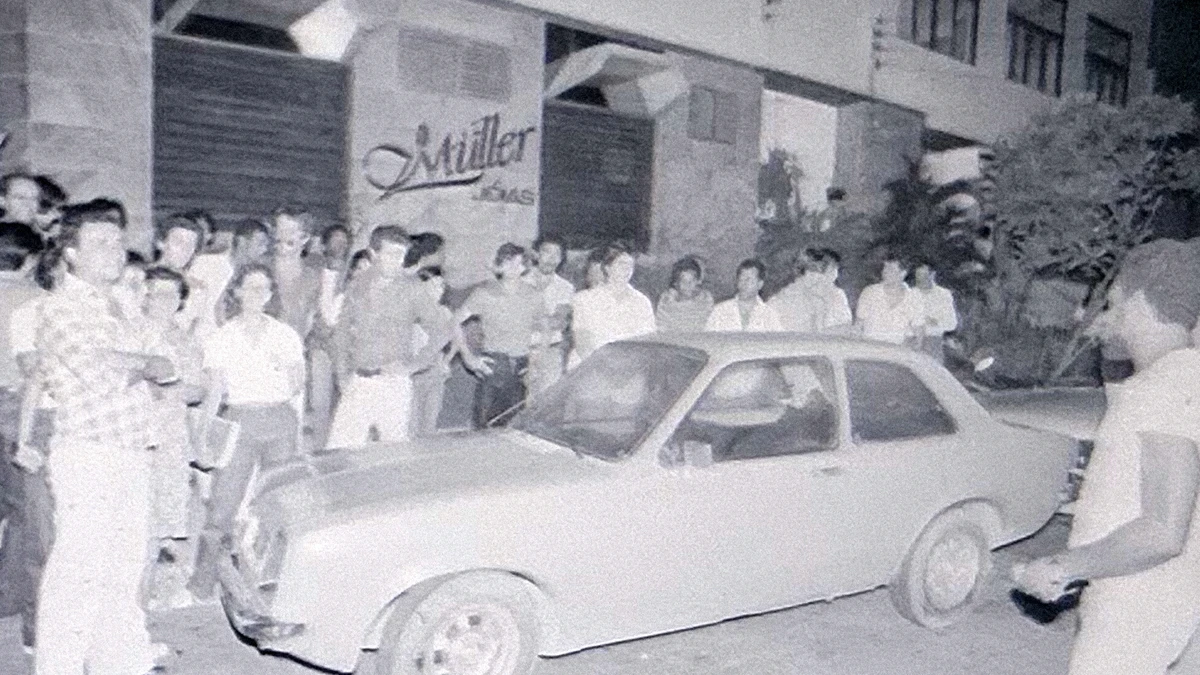 Chevette foi usado pelo bando por Hipólito Pereira/Arquivo CORREIO