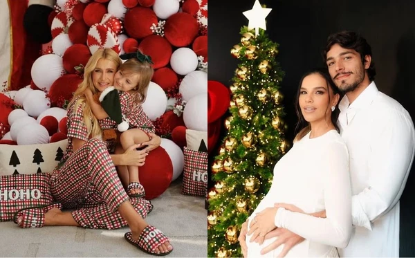 Luzes, laços e afeto dão o tom da decoração de Natal nas casas dos famosos